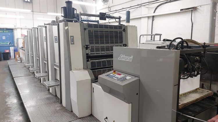 Sakurai 575SD Plus coater 58.5 cm x765cm mm