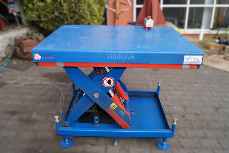 Innse H 20‑09 Büter Hebetechnik H 20-09 — lifting unit, workshop lift