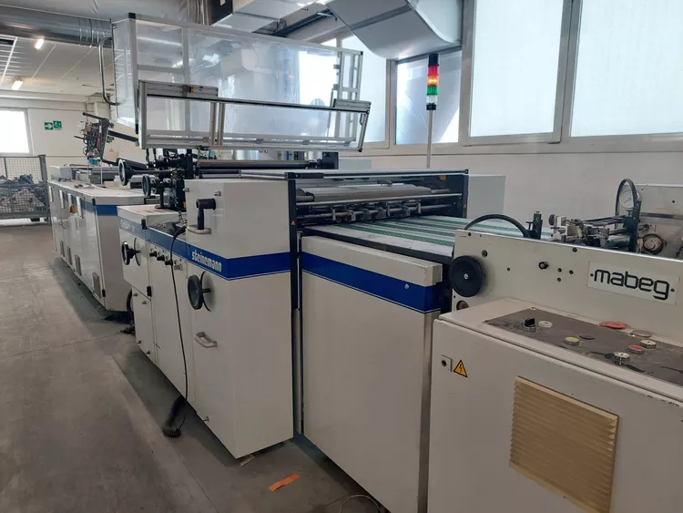 Steinemann Colibri 74 Varnishing machine