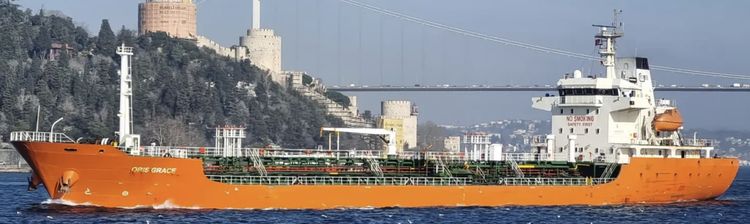 Zhejiang ORIS GRACE ABT 7054 DWT ON 6.88 M DRAFT