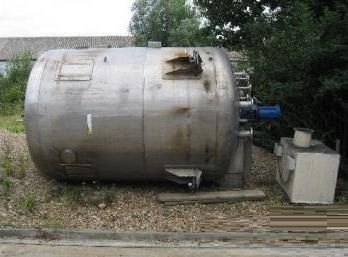 Others 10,000 Litre Stainless Steel Mixing Vessel