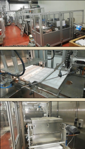 TECNOCHOC Moulding line for chocolate