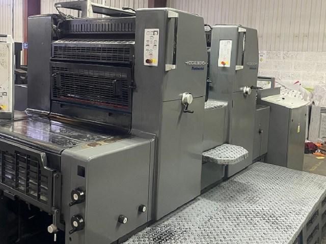 Heidelberg Printmaster PM 74-2P 530mm x 740mm