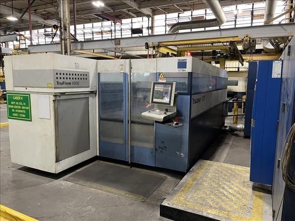 Trumpf TruLaser 3030 Twin Pallet CNC Laser Siemens CNC Control