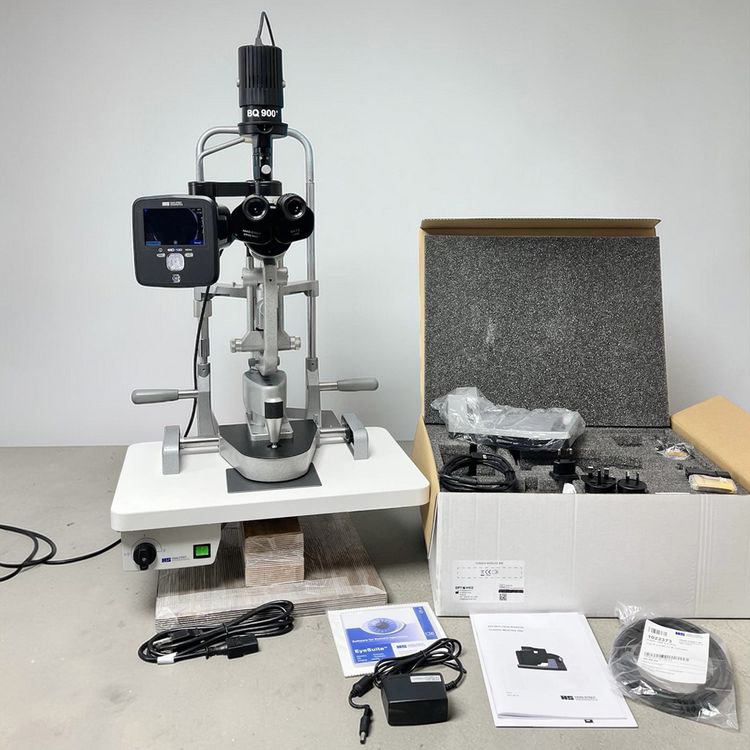 Haag Streit BQ 900 Slit Lamp w/ Fundus Module 300 Imaging