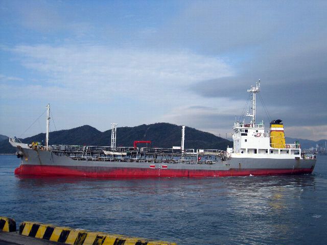 Mukaishima Zoki IMO2 oil/chemical tanker (Double hull, double bottom) 1499DWT