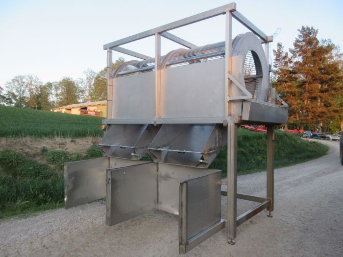 Backus Sormac Drum sorter for peeled products