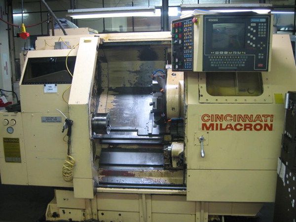 Cincinnati Milacron Acramatic 850 CNC Control 4,000 RPM CINTURN 8C 1208 2 Axis