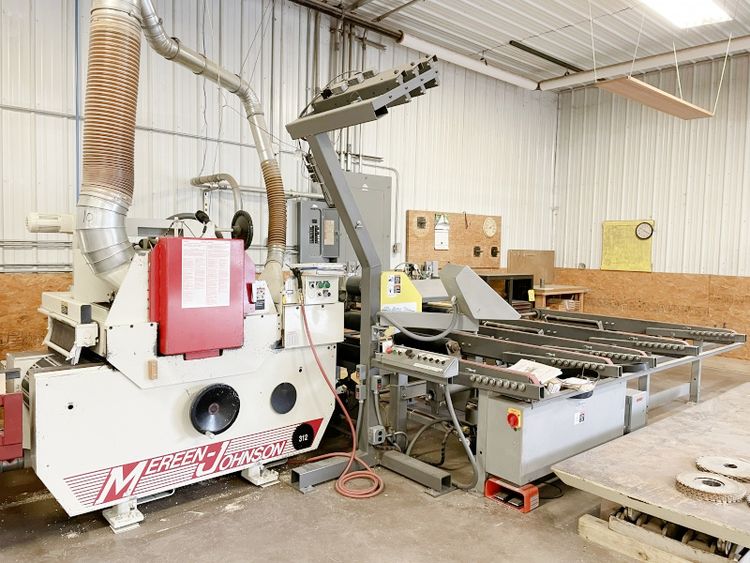 Mereen Johnson 312-DC/SR2 Two Moving Blade Gang Rip Saw w/ Cameron Quick Rip