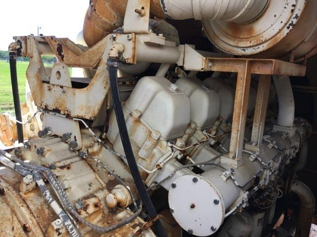 Mitsubishi S12 N PT Industrial Generator  Low hours 750KW