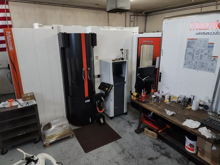 Mazak CNC (MAZATROL SMOOTH Ai CONTROL) 18,000 RPM VARIAXIS I-600 5 Axis