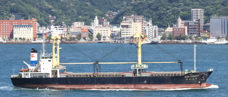 Matsuura Shipyard K.K. MATSUURA ZOSENSHO, SUPERNOVA ABT 3918 DWT ON 5.845 M DRAFT