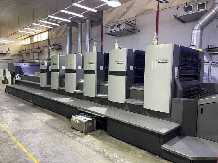 Heidelberg SM CD 102/5+LX 5 72x102