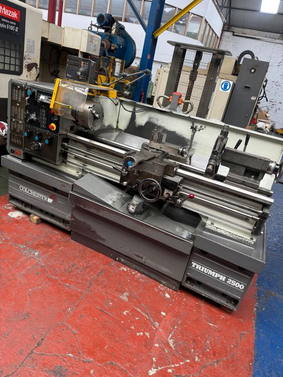 Colchester Engine Lathe 2500 rpm TRIUMPH VS2500 50"