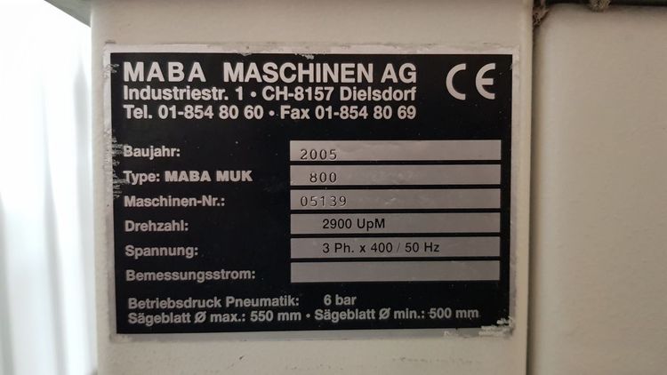 Maba MUK800 Chainsaw