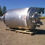 Mueller 575 gal/ 18 barrels Jacketed Tank