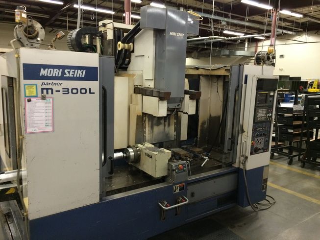 Mori Seiki M-300L	Fanuc MF-M6 3 Axis