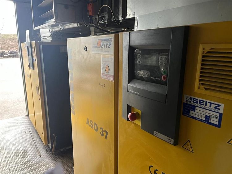 Kaeser KOMPRESSOREN 2x ASD 37 Operating pressure: 8.0 bar