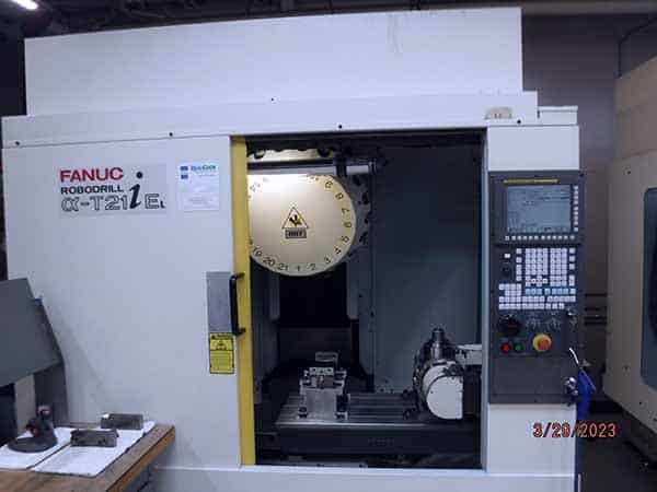 Fanuc Robodrill T-21iEL 10,000 RPM