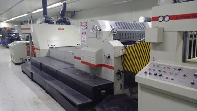 TYMI USTAR 102 SPOT UV COATING MACHINE