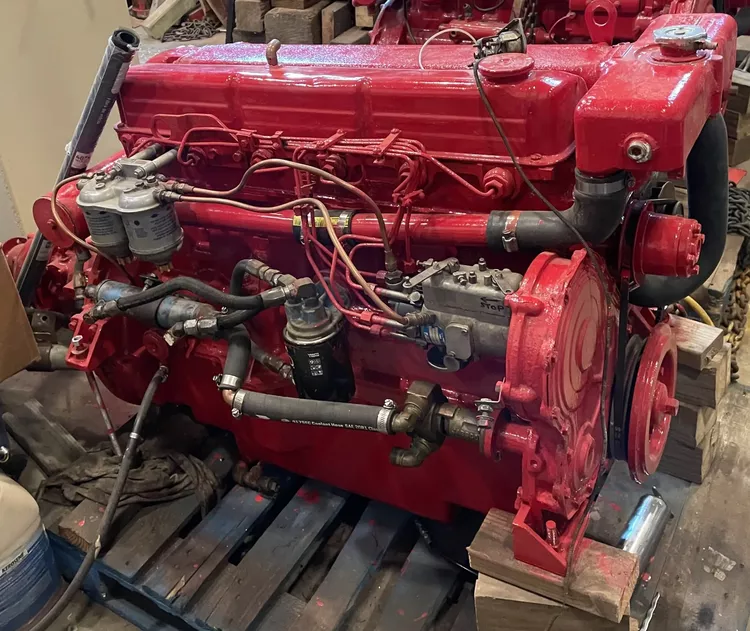 Ford Lehman Engine with BorgWarner gear 1.9:1 Borg warner gear