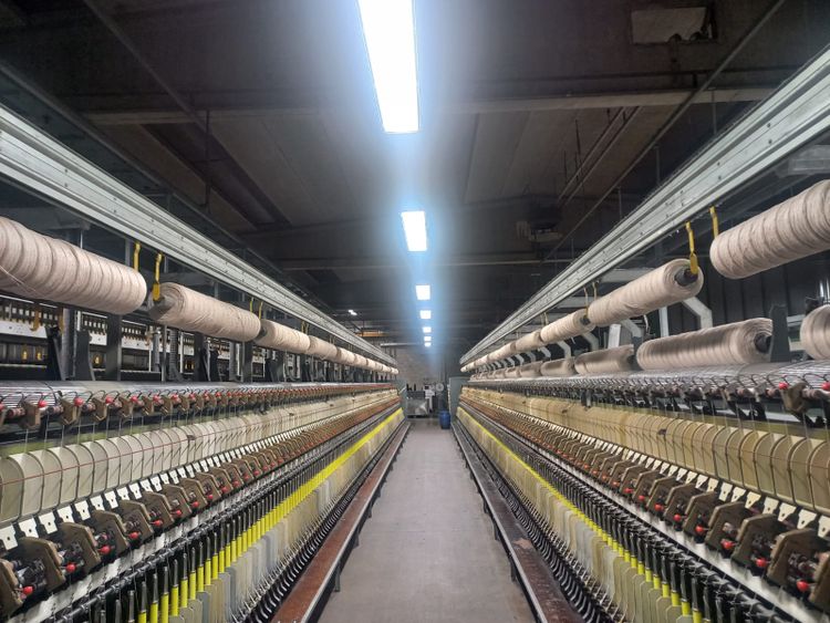2 Gaudino F3K/500 Woolen ring spinning frames