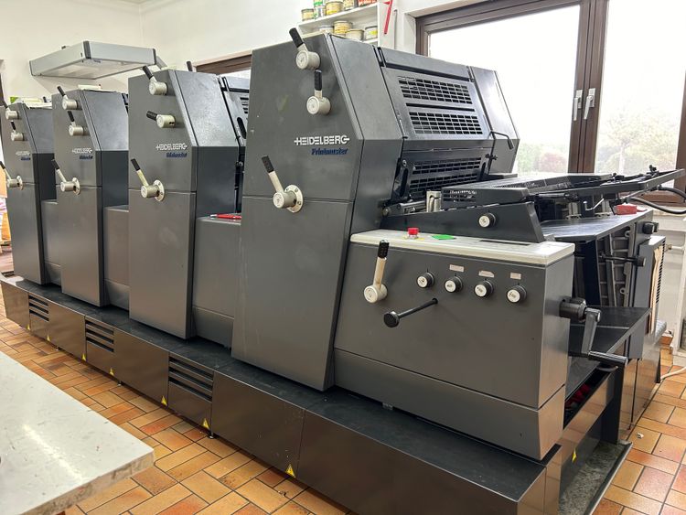 Heidelberg Printmaster GTO 52-4 360 x 520 mm