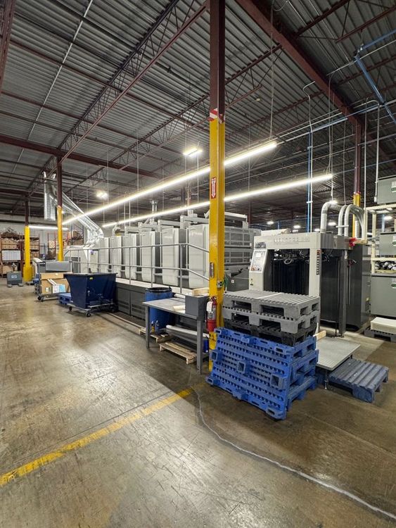 Komori GL640-CX HYBRID UV 28x40"