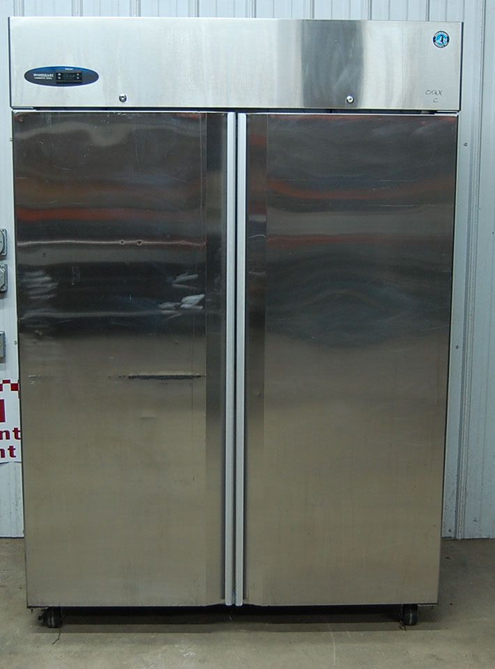 Hoshizaki CF2BFS, Stainless Steel Two 2 Door Reach In Freezer