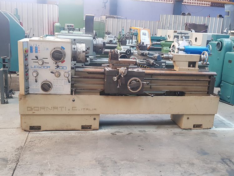 Gornati Engine Lathe 1500 rpm LEGOOR 200