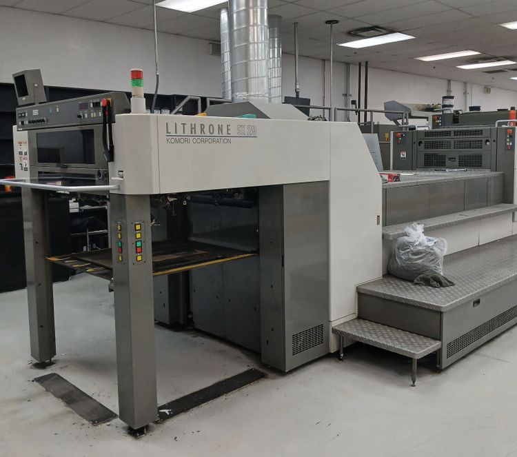 Komori LSX-529+CX-UV 24" x 29"