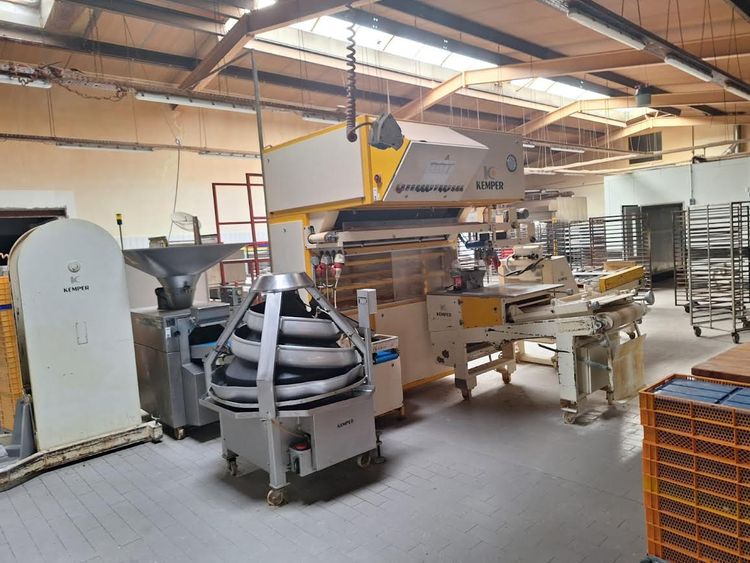 Kemper dough set 1500 pieces per hour