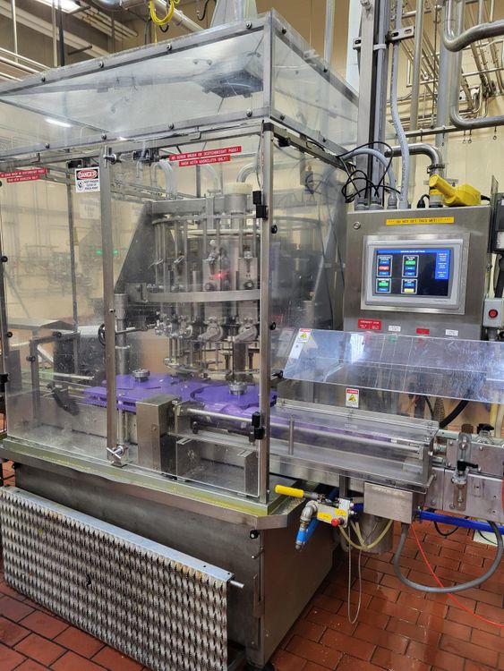 MRM RPF-16, 16-Head Rotary Piston Filler