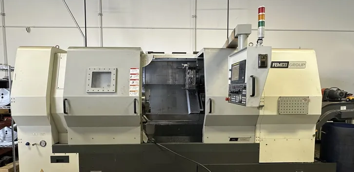 Femco Fanuc Series Oi-TF CNC Control 2,500 RPM HL-55 NT 2 Axis