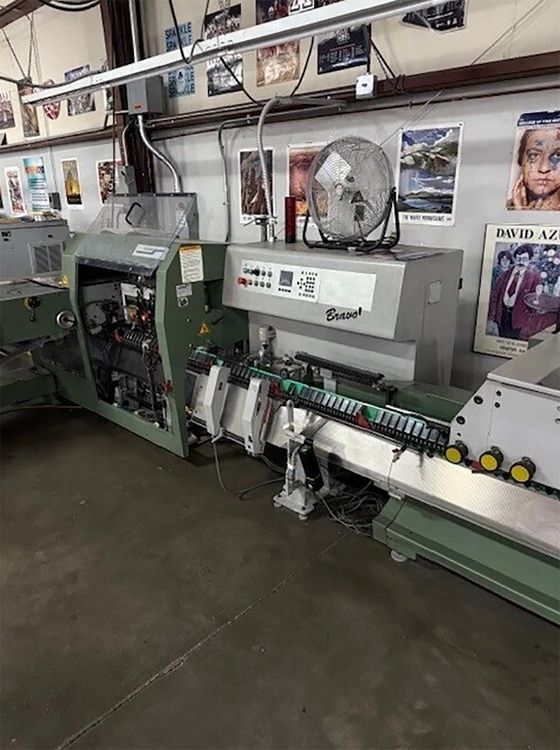MULLER MARTINI Bravo 380 Saddle stitcher