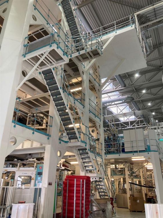 Kuhne Bi-oriented extrusion line