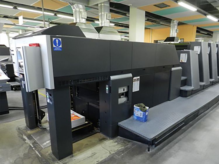 Heidelberg CD-74-4+LX-C with Axis Control 740 x 530 mm