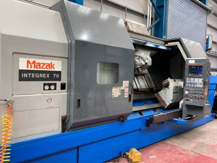 Mazak Mazatrol T Plus 750 RPM Integrex 70 2 Axis