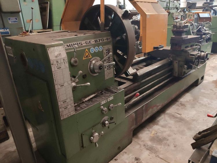 Geminis Engine Lathe 1250 rpm GE870 DE 2000