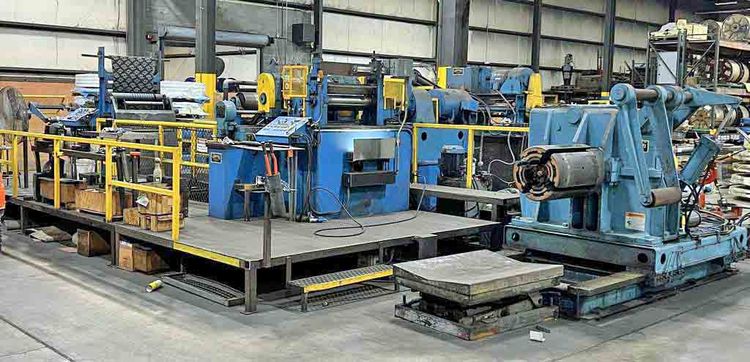 Stamco 24" x 5.00" x 20,000# Slitting Line