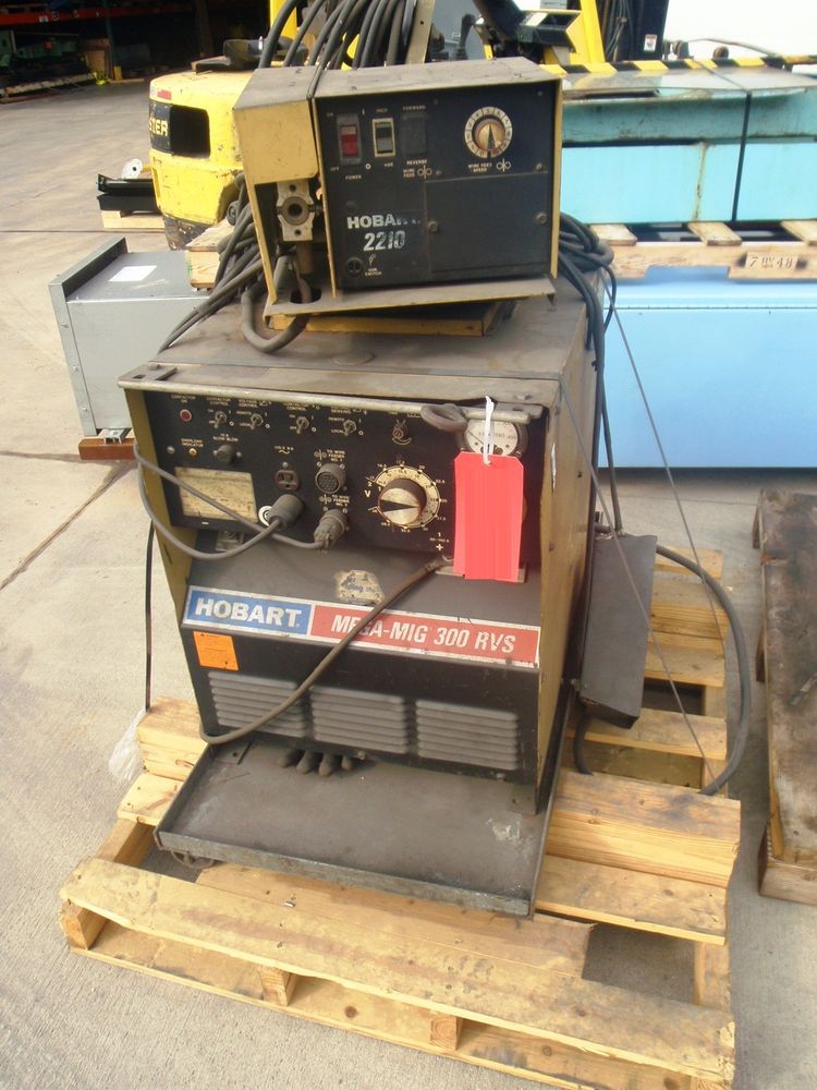 Hobart MegaMig 300 RVS, Welder with Wire Feeder