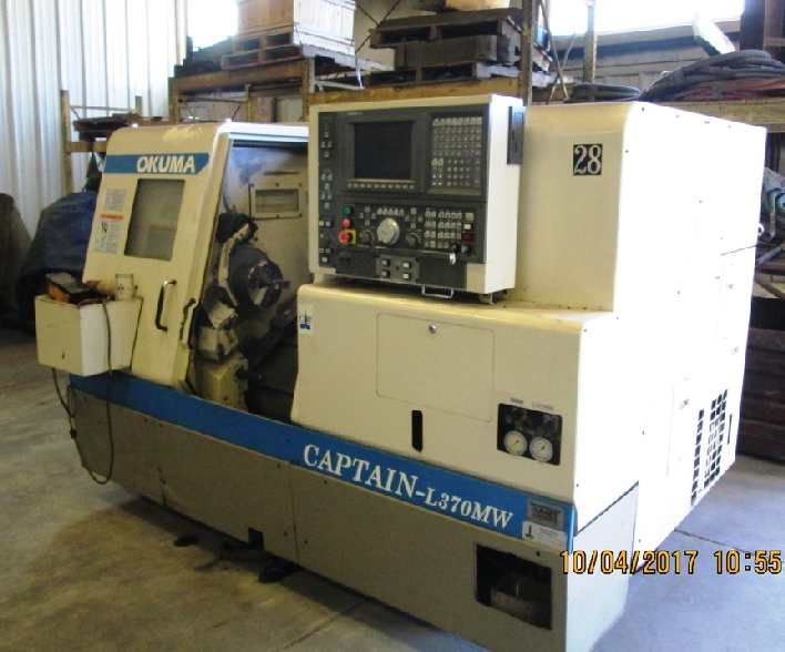 Okuma OSP-E100L 6000 RPM Captain L-370 MW BB 2 Axis