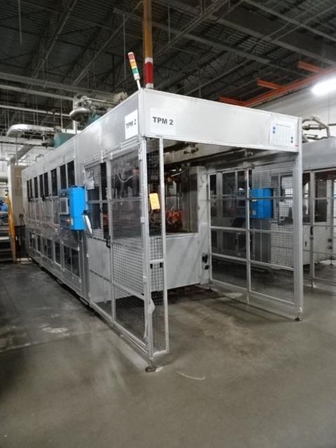 Paper pulp thermoforming machine TPM-1500 (Taiwan Pulp Molding)