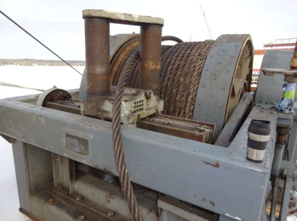 TDS32 Markey Single Drum Towing Winch