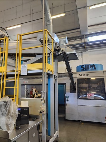 SIPA SFR 16, Blow molding machine