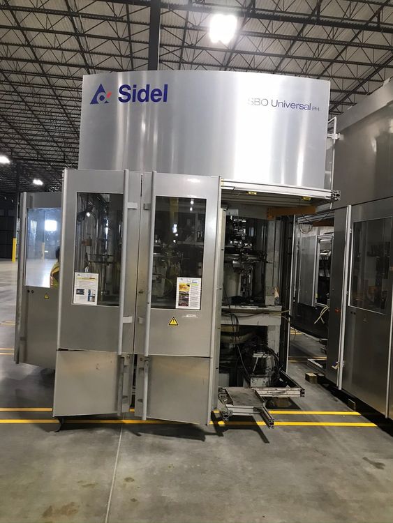 Sidel SBO 8 CHP (Universal) PET Reheat Stretch Blow Molding Machine