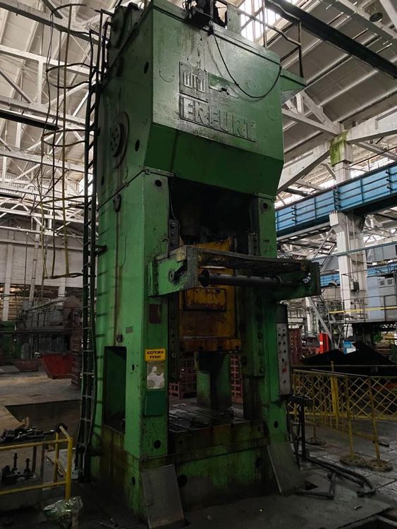 Erfurt Mechanical press, PKZe 1250 1250 ton