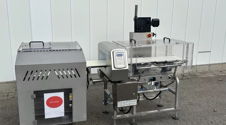 Ishida DACS-GN-SE012-35-WP-M-S Check weigher and metal detector