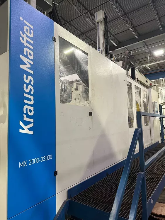 4 Krauss Maffei KM 2000-33000 MX 2200 T