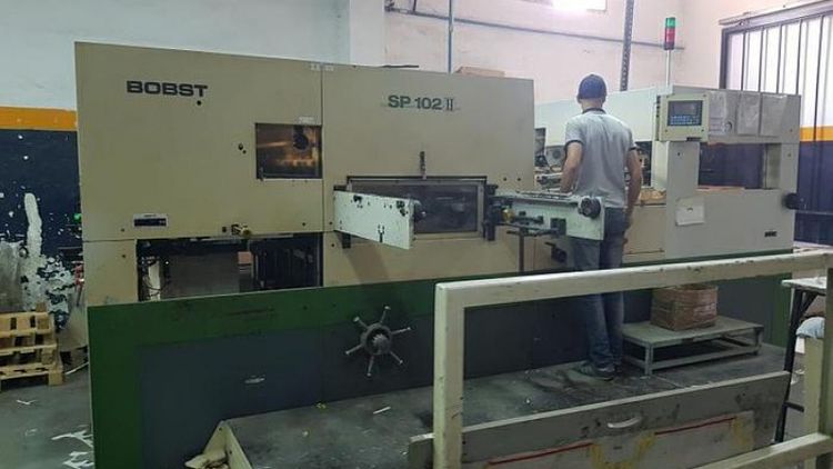 Bobst Autoplatine SP 102 II